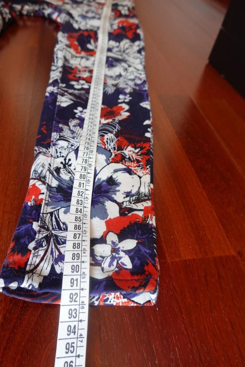 Zara Z1975 Floral Skinny Jeans Size 38 – photo 9